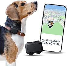 Salind GPS 4G Dog Tracker - GPS Tracker with Leak Alert and Real Time Location in Europe - Geofencing - 100% Waterproof - Compatible with All Collars - Black