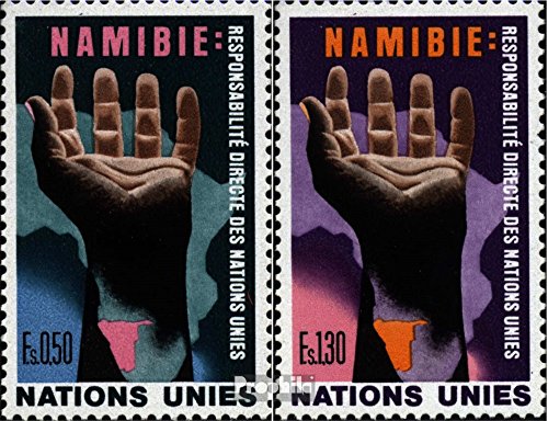 Prophila Collection ONU - Ginevra 52-53 (Completa Edizione) 1975 Namibia-Aiuto (Francobolli per i Collezionisti)