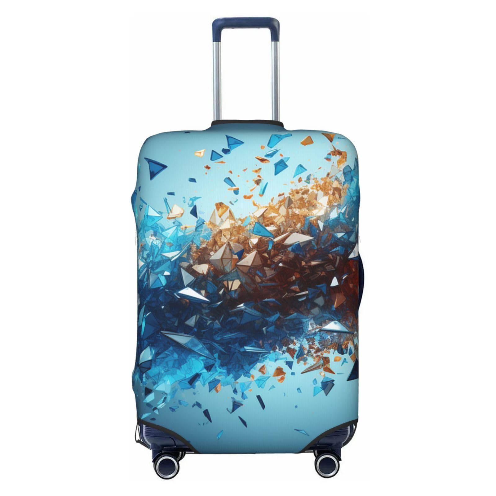 Housse de protection élastique pour valise anti-rayures Chaotic