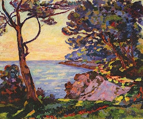 Tableau From L'esterel Guillaumin | Poster vintage décoration chambre 60x90