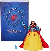 Mattel Disney Collector Snow White Collectible Fashion Doll in Signature Clothing Inspired by Disney Live Action Movie, Gifts for Kids and Collectors