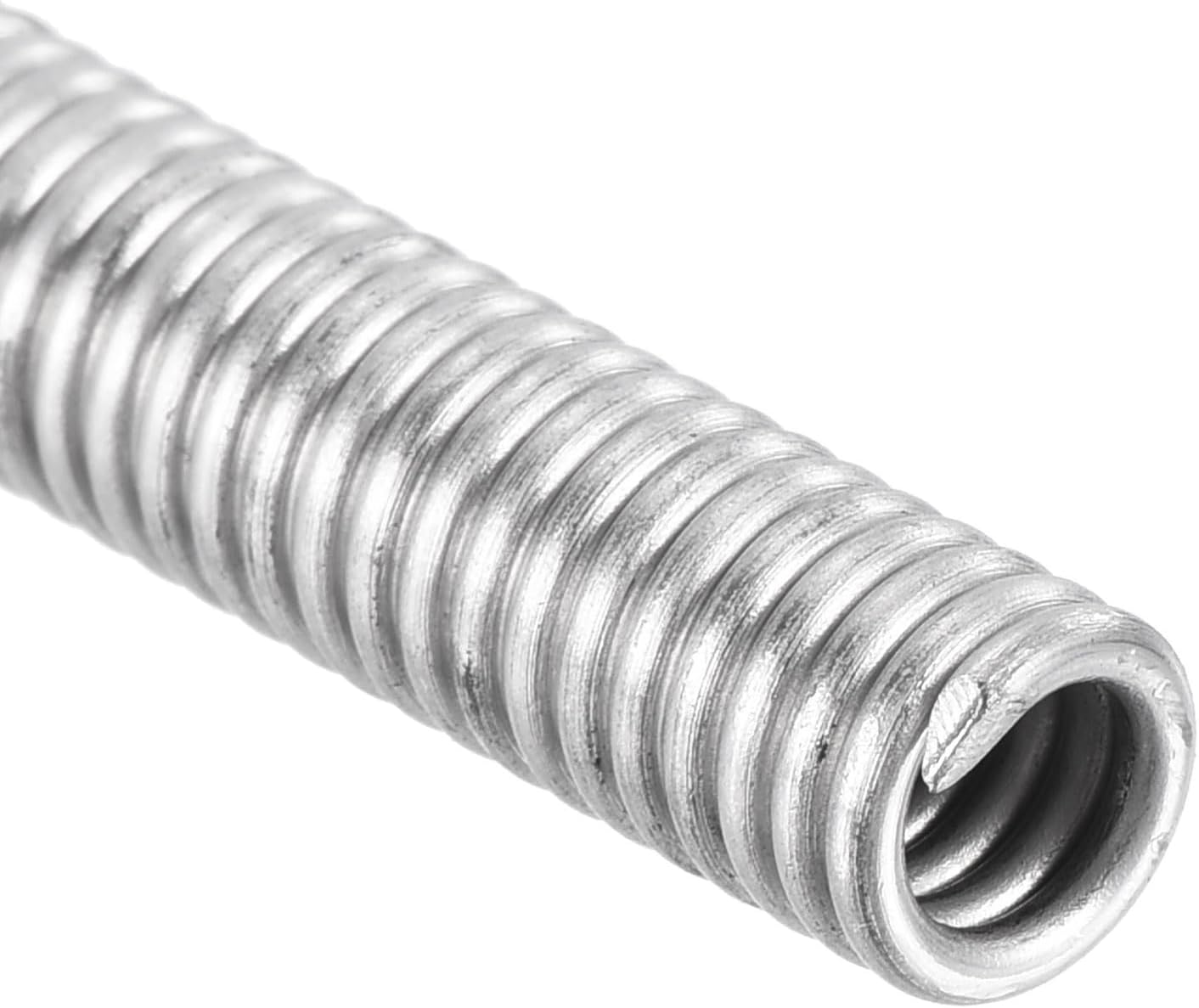 MECCANIXITY Heating Element Coil Wire 220V 5000W Resistance Wire Furnace Kiln Furnace Heater Wire Cr20Ni80 Silver Heat-resistant 7.7 x 840mm for Heating Element