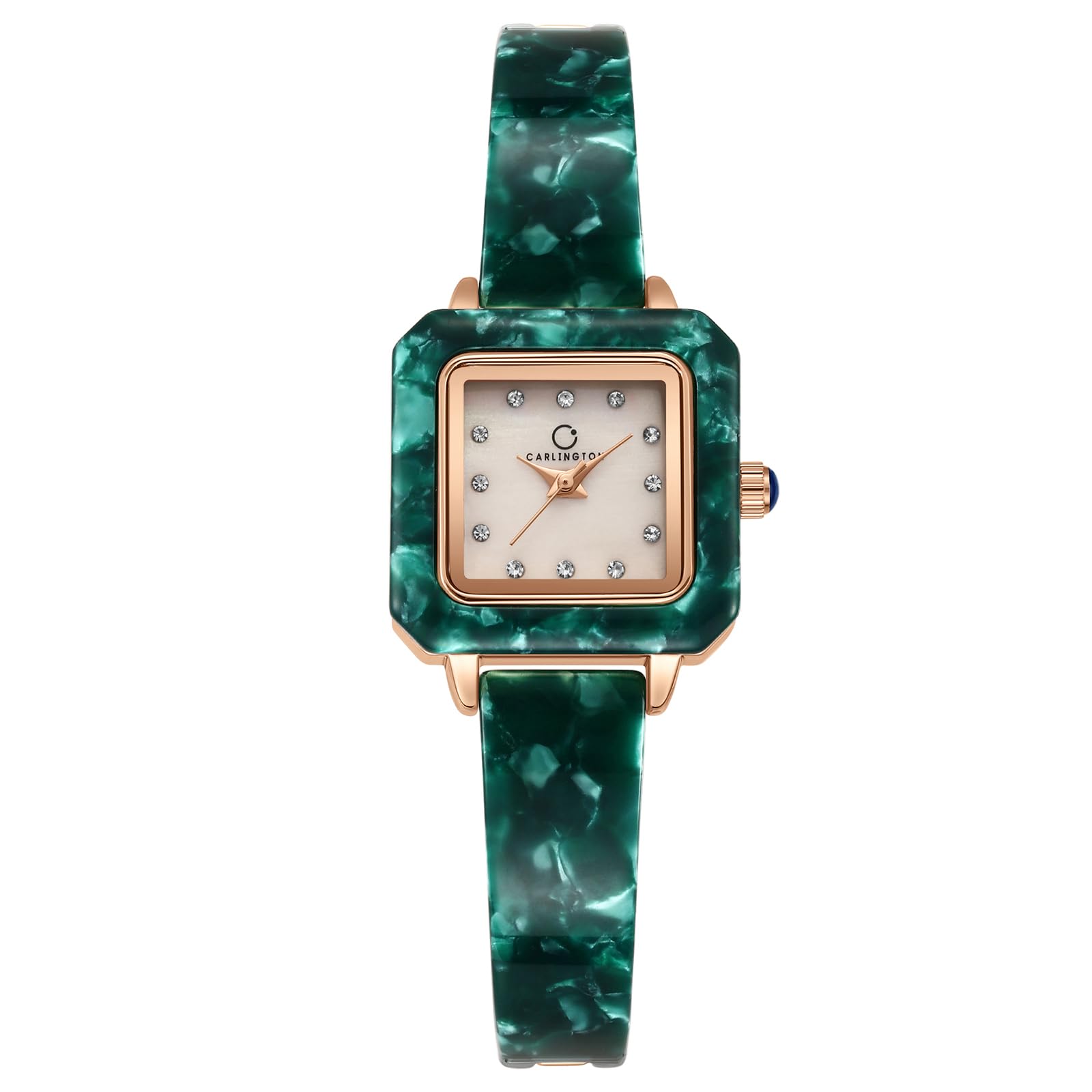 Diva Series Analog Women Wrist Watches with Stainless Steel Chain Strap Fashion Watches for Ladies - CT_121-image-2