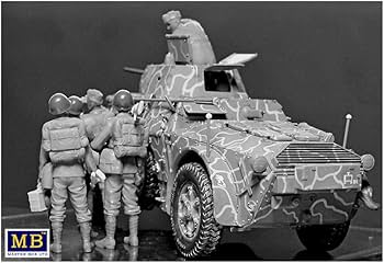 Amazon | マスターボックス 1/35 イタリア歩兵4体+戦車兵1体