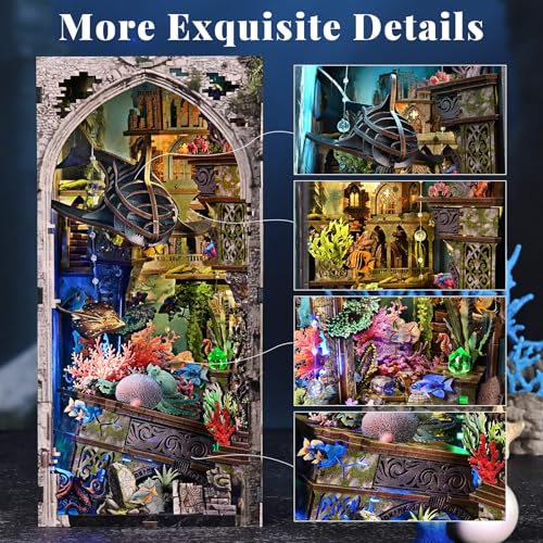 fifijoy Lost City of Atlantis Book Nook Kit thumbnail 2