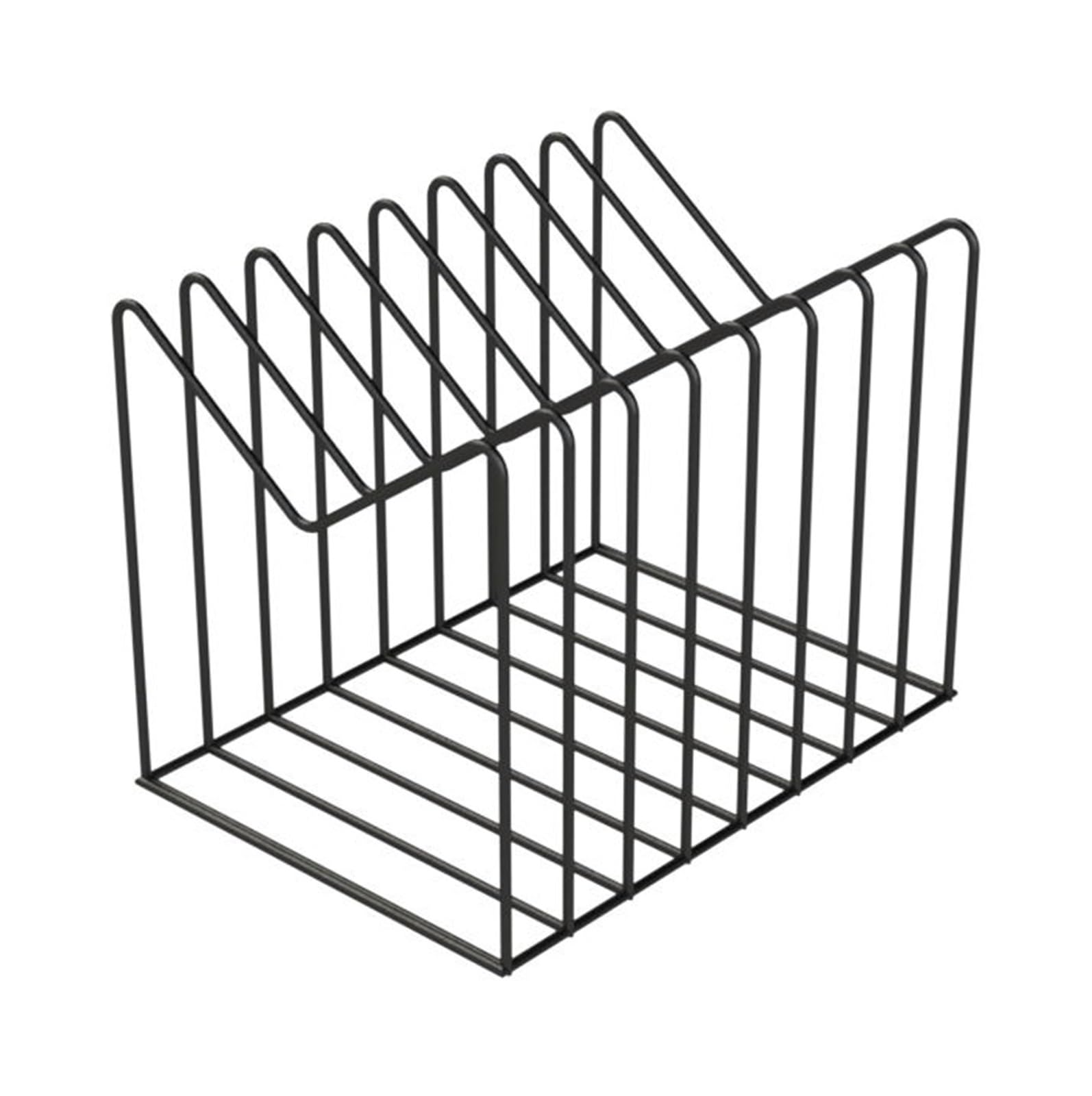Ptasccne Desktop Iron File Magazine Rack Multifunction 8 Slot Magazine Holder File Folder Holder for Decor Home Office magazine rack