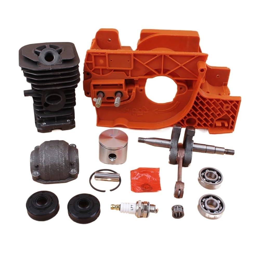 Haziec One Color 38Mm Crankcase Cylinder Crankshaft Engine Motor Rebuild Kit Fit For 137 142 137E 142E Chainsaw Assembly