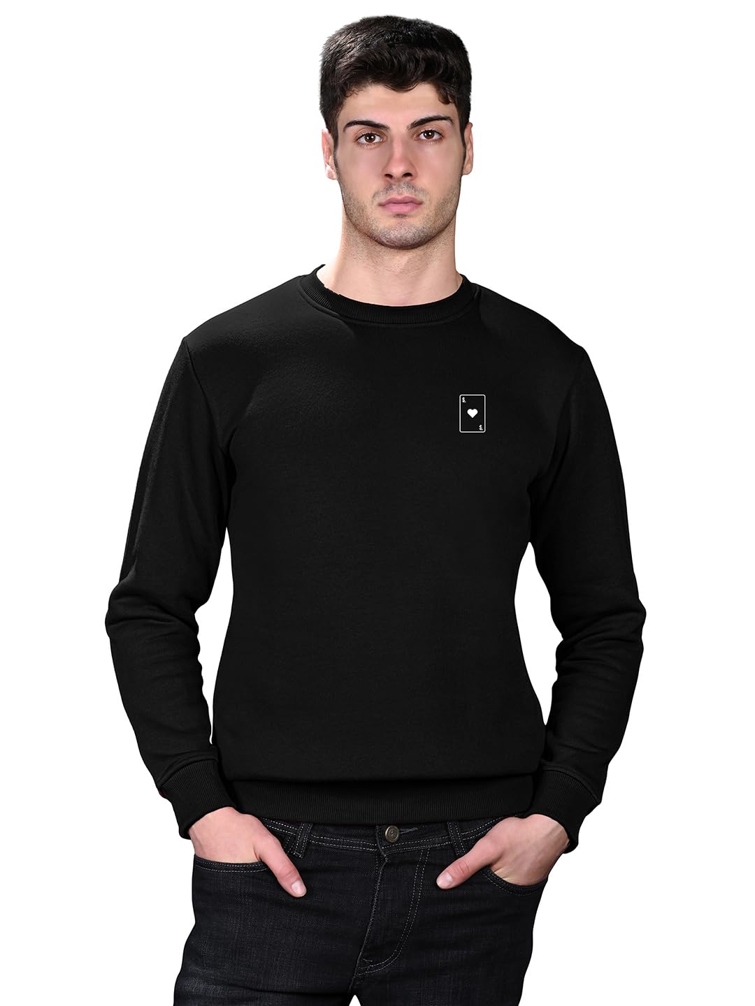 LOUIS STITCH Men's Graphic Printed Sweatshirt I Regular Fit Pullover I Roundneck I Sheen Finish Fabric I Premium Casual Wear | LS-SW-RN-picture-27