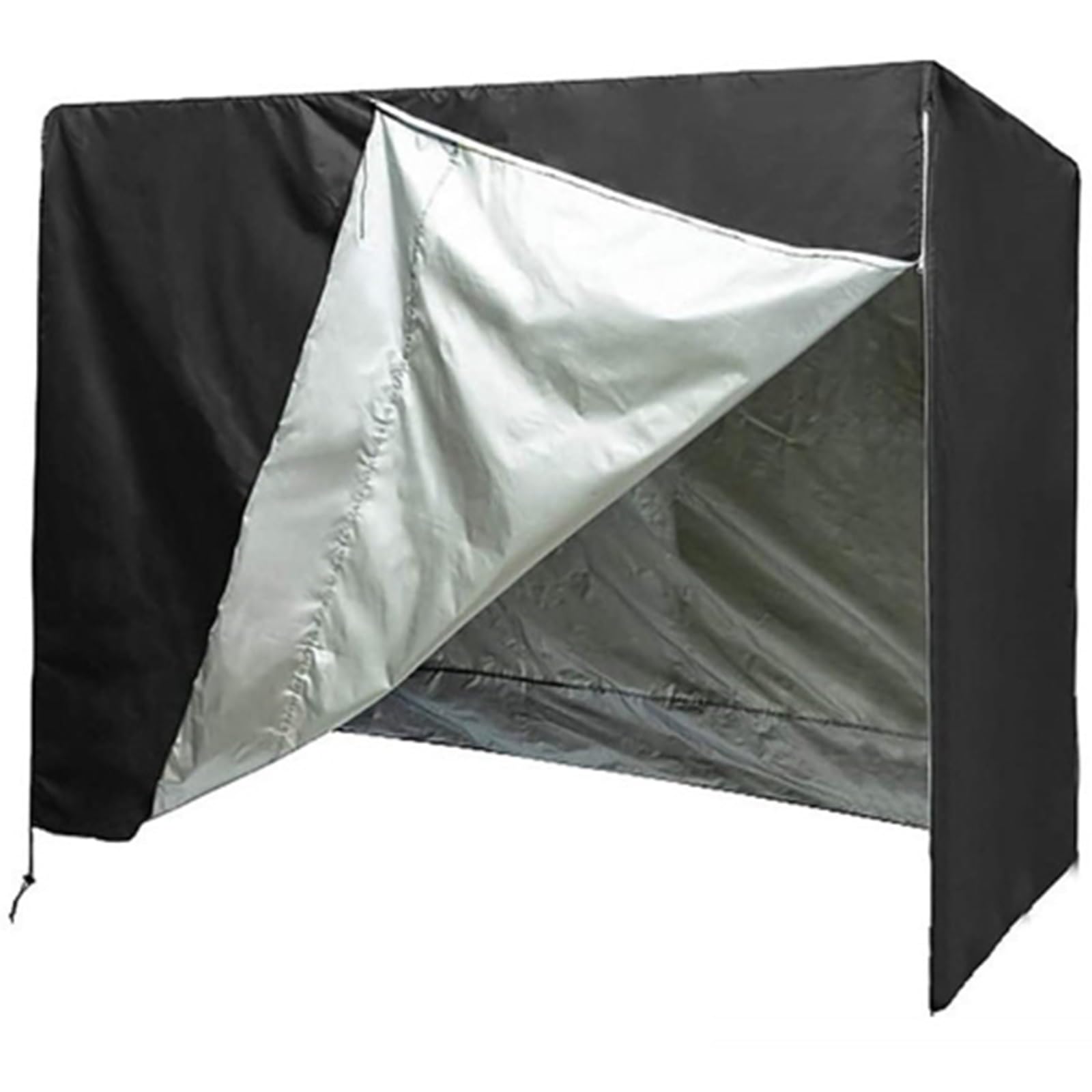 Copertura Per Dondolo Da Giardino 3-4 Posti - Tessuto Oxford Impermeabile UV, Con Cerniera - Foto 13