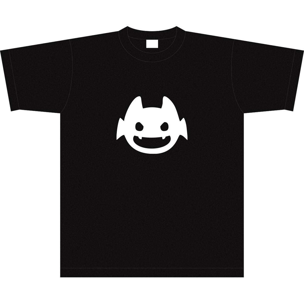 【Lサイズ】 半袖 Tシャツ 津島善子 マーク 黒×白 066W