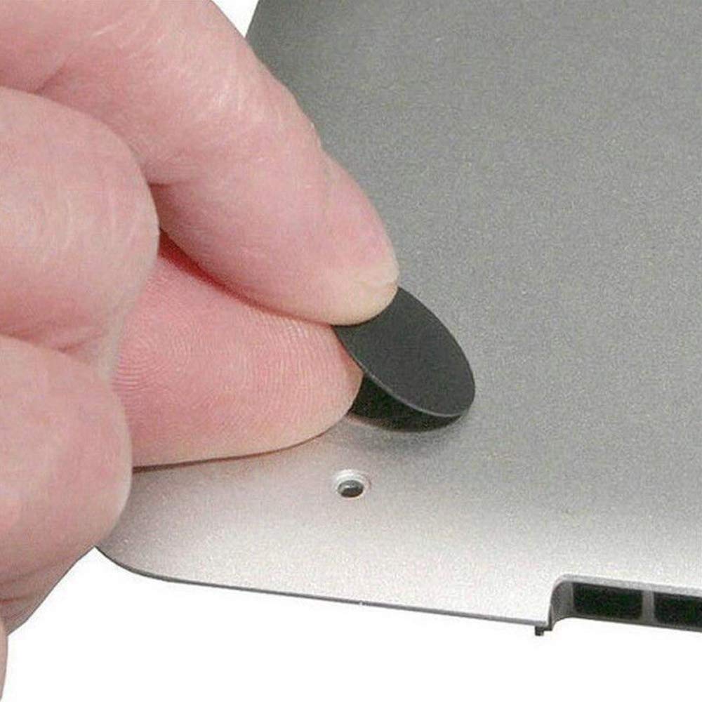 MMOBIEL Set Piedini in Gomma per MacBook Pro A1398 A1502 A1425 13 15 con Cacciaviti Philips e Panno Pulizia