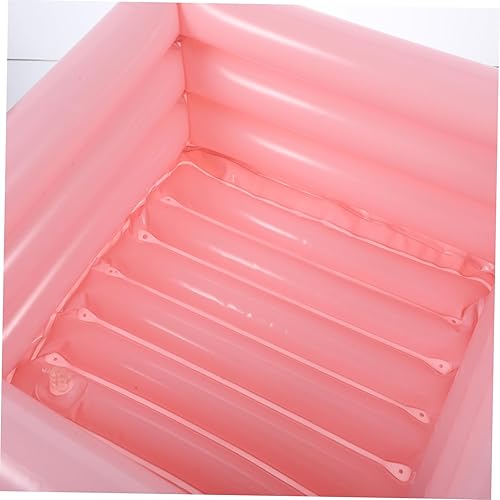 Miniatura 5 de Bañera portátil de pedicura bañera inflable Cuenca plegable para el pie Lavabo de camping Platos de lavado de platos al aire libre Herramienta de