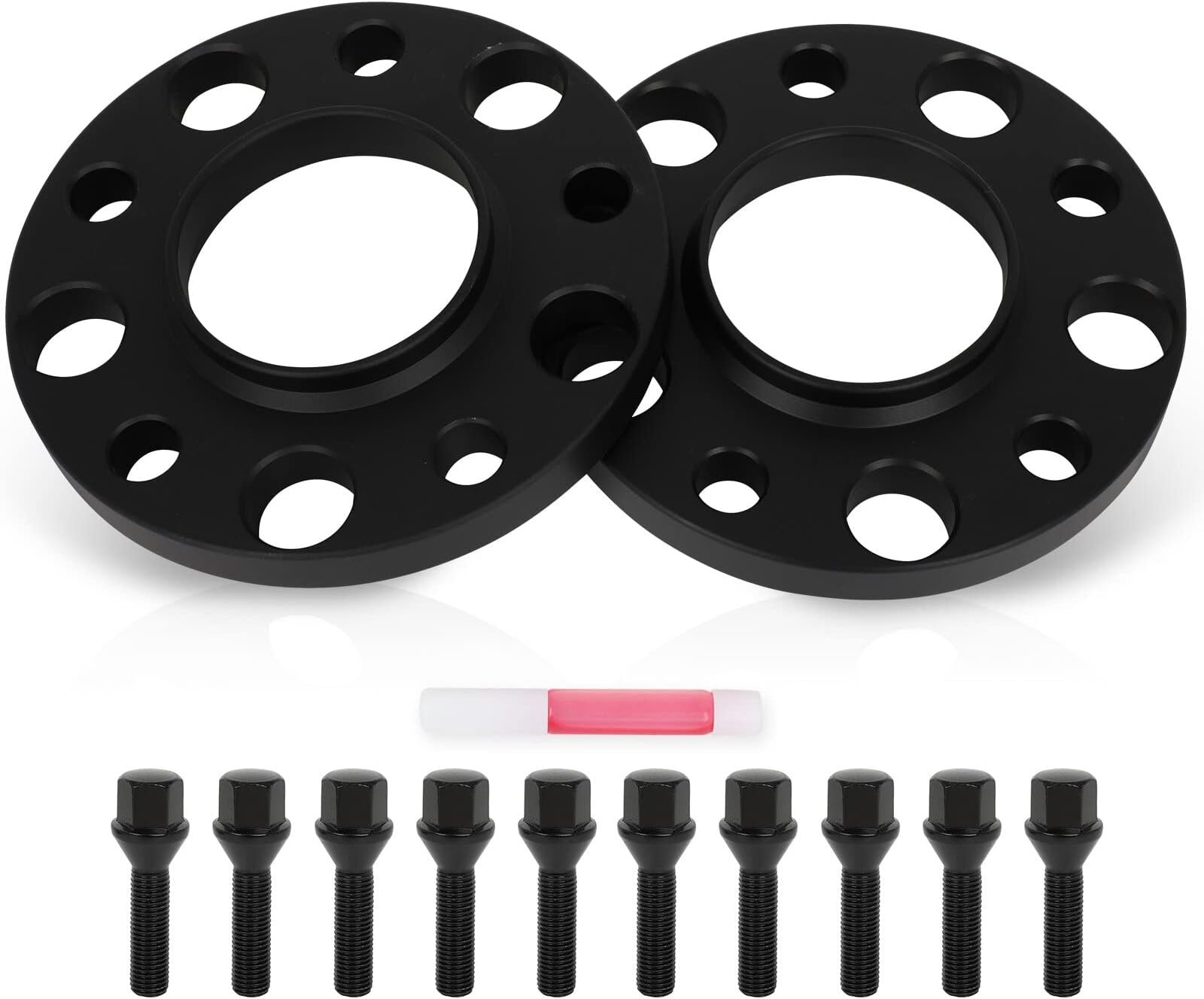 SCITOO 2Pcs 5x120 Wheel Spacers 15mm Bore 72.56mm Studs