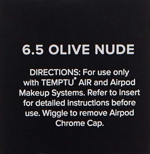 Vista 76 de TEMPTU Airpod de base de aerógrafo de lona perfecta: maquillaje antienvejecimiento de larga duración, cobertura construible semi-mate, acabado Buff