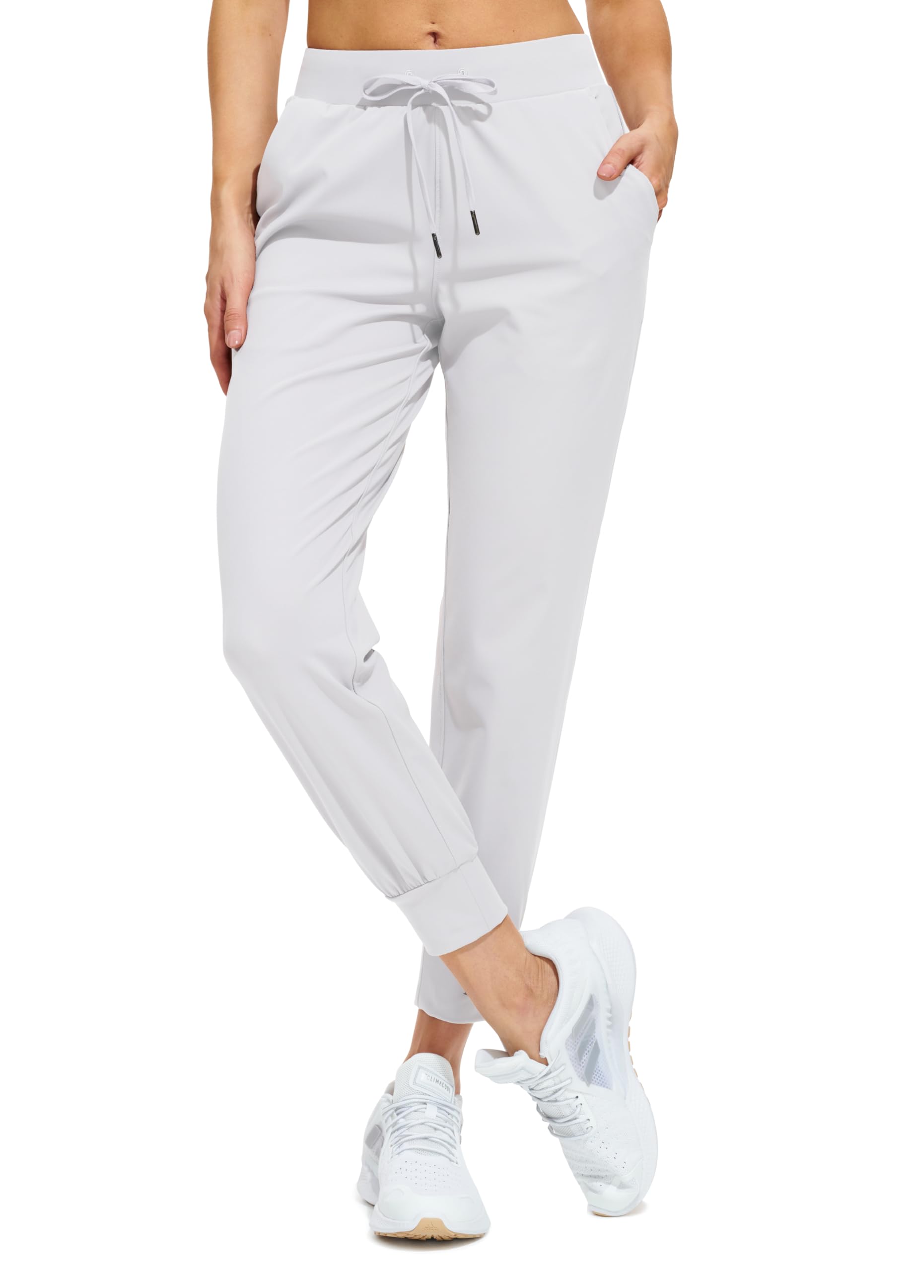 Libin Pantalones Deportivos Mujer Pantalón de Chándal con Bolsillos Elásticos Transpirables para Correr Gimnasio Deportes Jogging Casual
