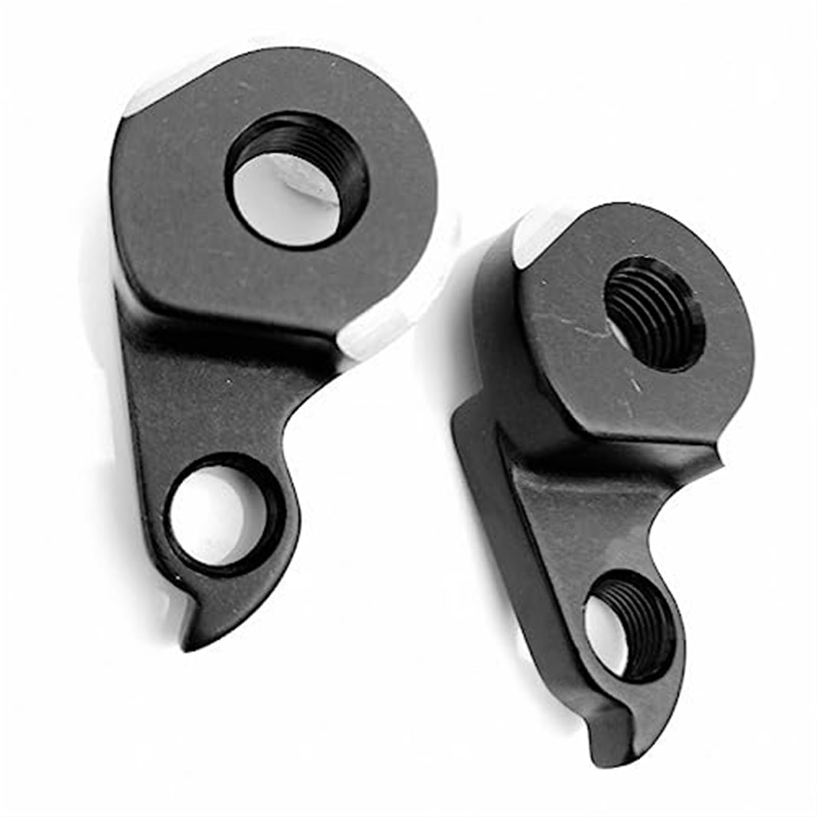 1Pc forcellino deragliatore bicicletta, for Forme Flash, 2018 Road Cross Gravel Bike Mtb Thru-Axle Carbon Frame Bike Mech Dropout Extender Staffa per gancio per bicicletta(BLACK WGH1046P1)