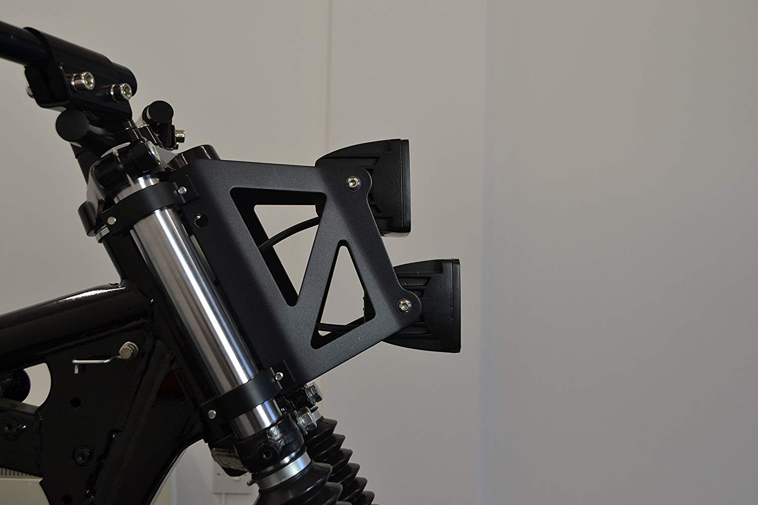 Moto LED Faro - Dual Apilados 40-41mm - Para Streetfighter Project