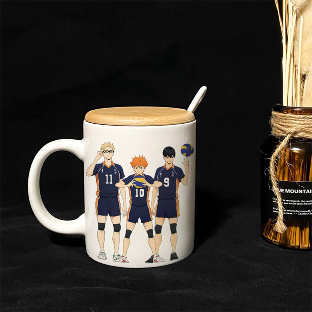 ハイキュー マグカップ 日向翔陽 影山飛雄 ハイキュー アルファベットマグ マグカップ 日向翔陽 日向 影山飛雄