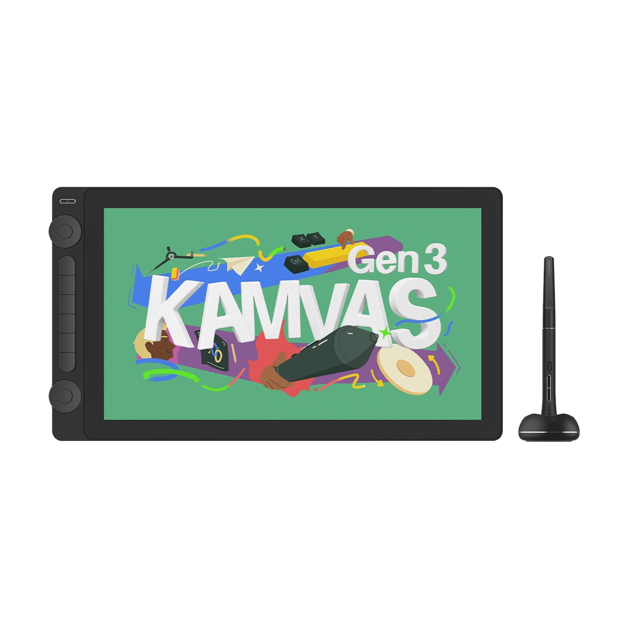 HUION Kamvas Pro16 15.8インチ 2.5K 液晶ペンタブレット
