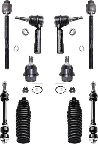Miniatura 914 de Detroit Axle - Kit de suspensión delantera de 10 piezas para Chevy Aveo Aveo5 Pontiac G3 Wave 2 Ready Struts Assembly 2 Enlaces de barra