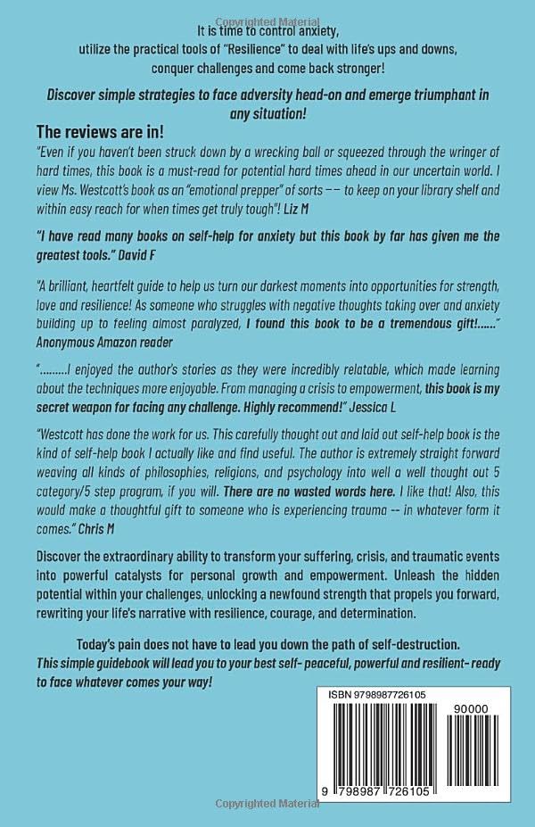 Miniatura 2 de Resilience Today's Pain Tomorrow's Empowerment 5 Steps to Mindfully Manage Anxiety, Crisis and Trauma