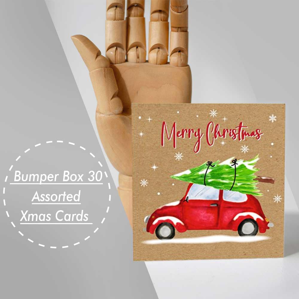 VR ANGLE Christmas Cards With Envelopes - Image 3