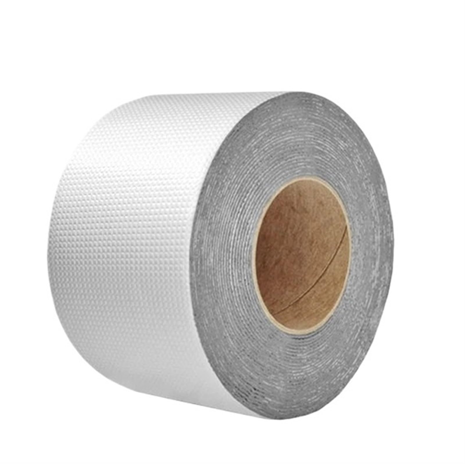 Cinta Butilo Impermeable Cinta impermeable de butilo gruesa papel aluminio, cinta adhesiva for reparación conductos techo y grietas pared, resistente al agua a altas temperaturas | 5mx20cm
