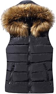 doudoune sans manche fourrure homme