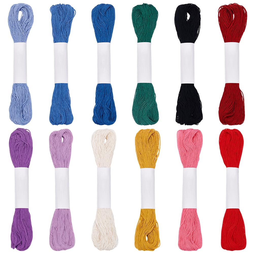 FREEBLOSS 12 écheveau de Fil Sashiko