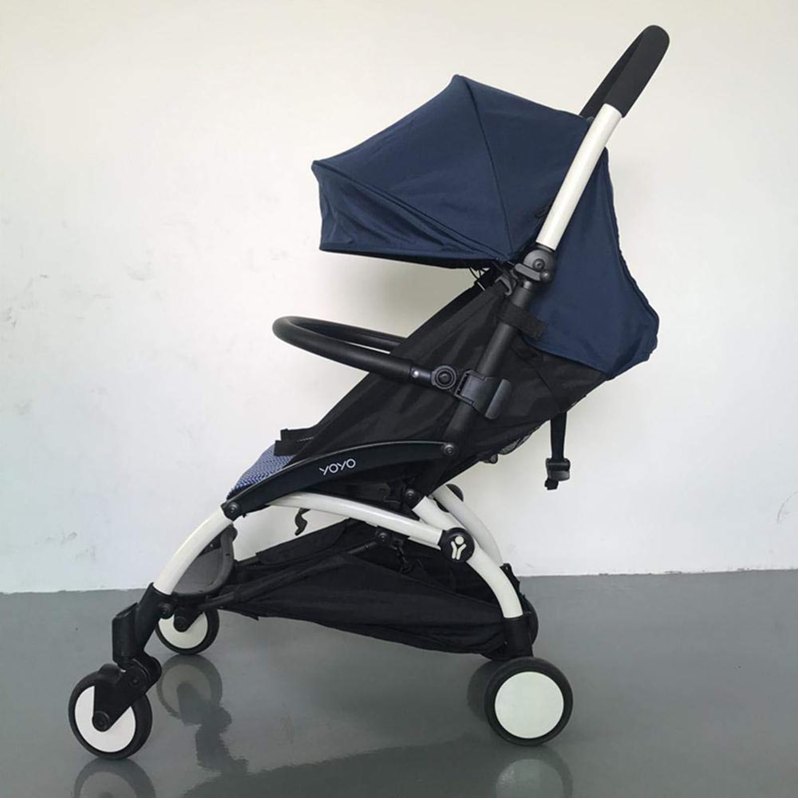 Sicherheitsbügel Für Kinderwagen,Zubehör Für BBZ Yoyo Armlehne Aus Schwarzem PU-Leder,Schwarz