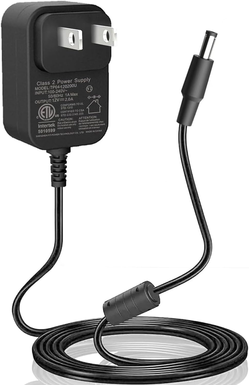 UORLEN DC 12V Power Cord for Yamaha Keyboad PA130 PA150 PSR