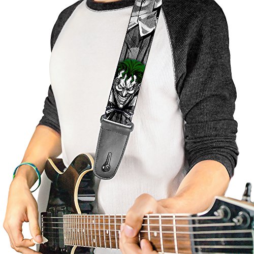 Sangle de guitare Buckle-Down Motif Joker - Les Beatles, Paul McCartney, John Lennon, RIngo Starr, George Harrison Sangle de guitare Buckle-Down Motif Joker – Image 3