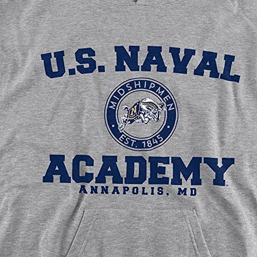 Us Naval Academy Official Circle Logo Youth Kids Boy/Girls Pull-Over Hoodie Sweatshirt2
