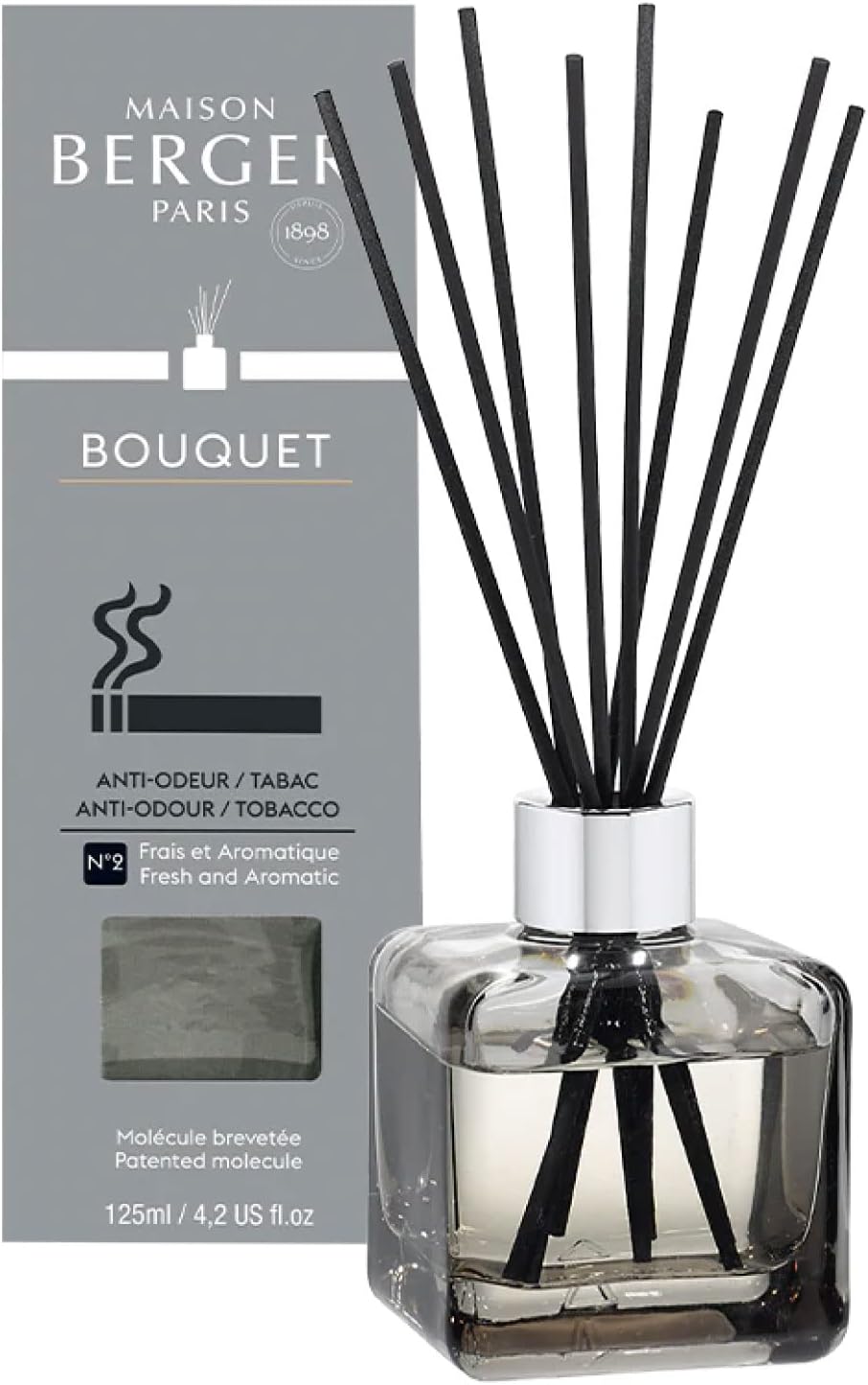 MAISON BERGER Cube Reed Diffuser Tobacco Odor Fresh