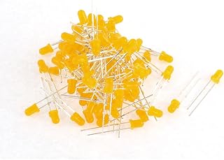 TNGNMGVSJ 100 Uds 3mm diodos Color Amarillo difuso diodo emisor de luz LED Schottky diodos Bombillas de lámpara