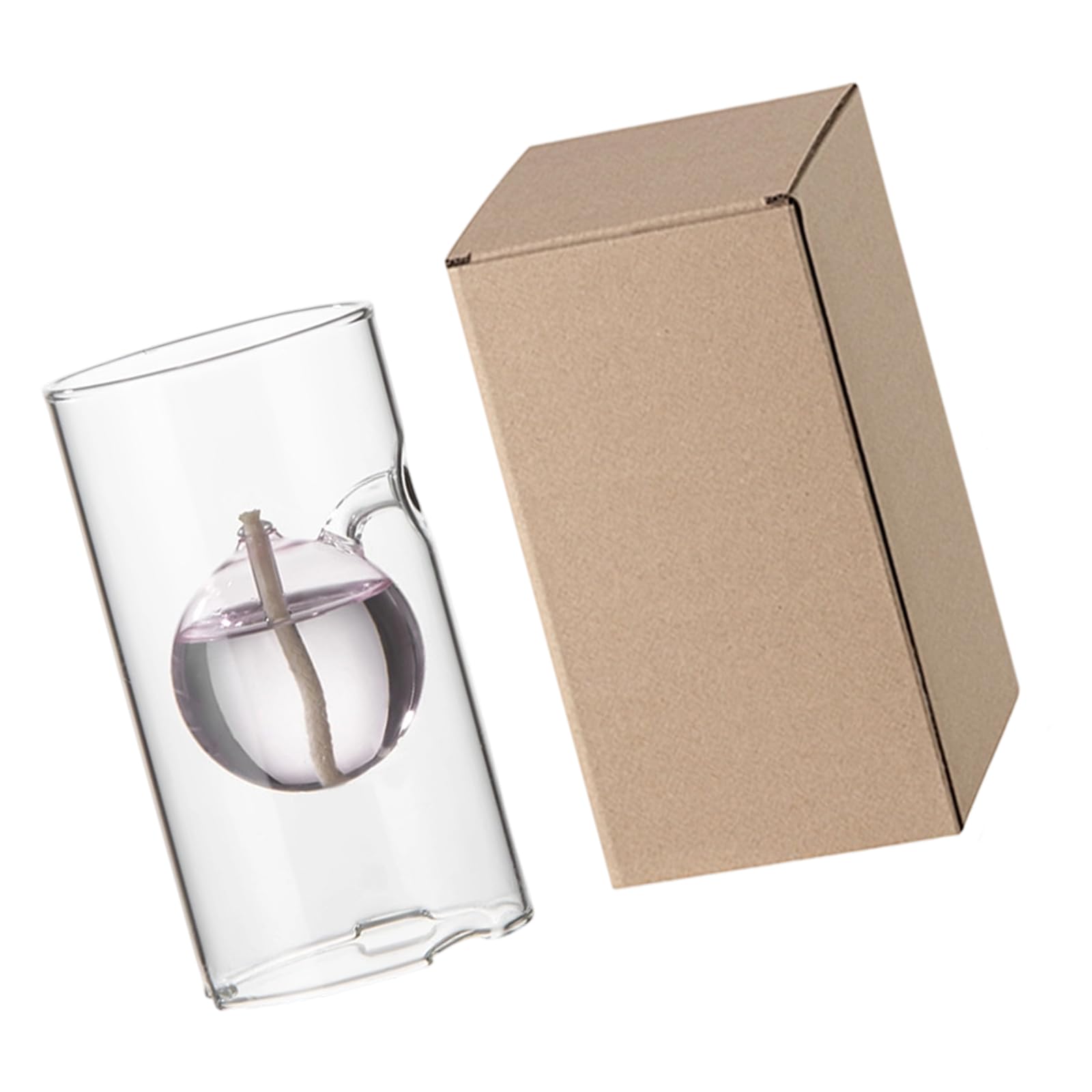Snorvixre Fuels Refillables Glass Oil Reusables Liquid for Atmospheres Event Use with Liquid Paraffin or Lamp Refillables Glass