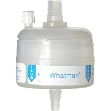 Whatman 6711-3604 Polycap TF 36 PTFE Membrane Capsule Filter with MNPT Inlet and SB Outlet, 60 psi Maximum Pressure, 0.45 Micron