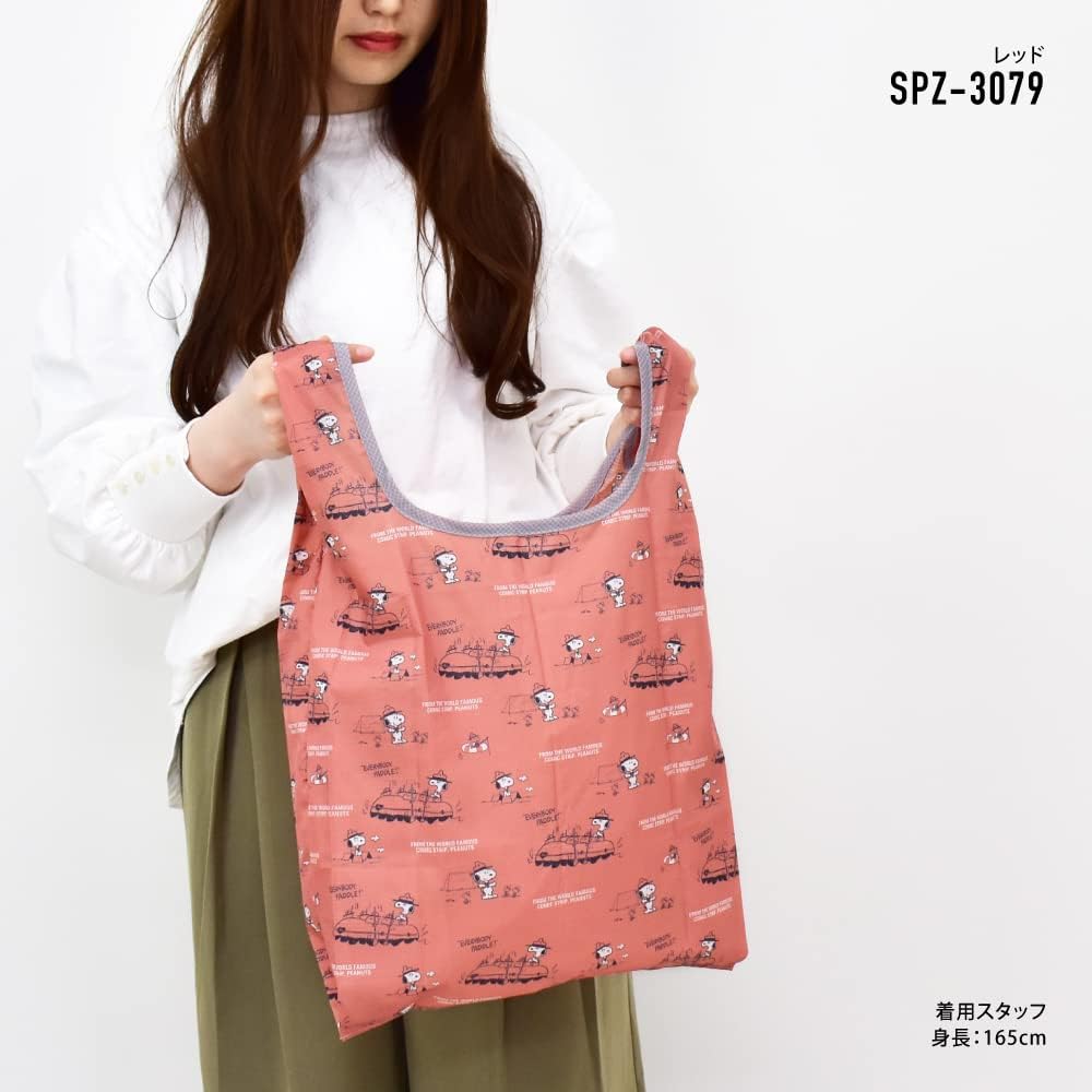 新商品❣️◆パリ限定◆ボンマルシェ×スヌーピー 大容量トートバッグ エコバッグ パリ・ボンマルシェに101匹ワンちゃん！大集結！スヌーピ限定