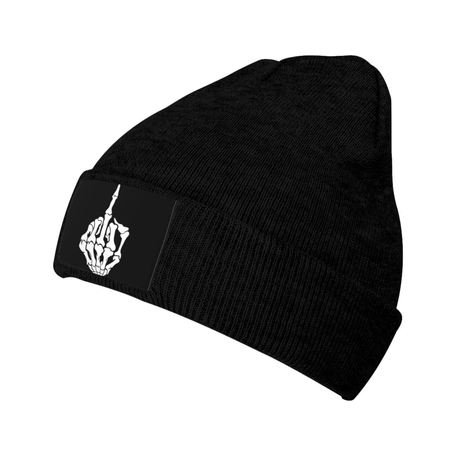IUBBKI Skeleton Hand Beanie Hat Man'Swomen'S Christmas Hat Unisex Cap Warm Caps Black