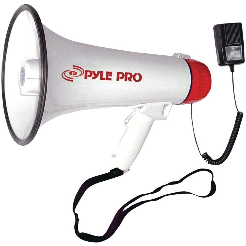WorldBrand Pyle PRO PMP40 Professional Megaphone/Bullhorn with Siren & Handheld Microphone Consumer Electronics