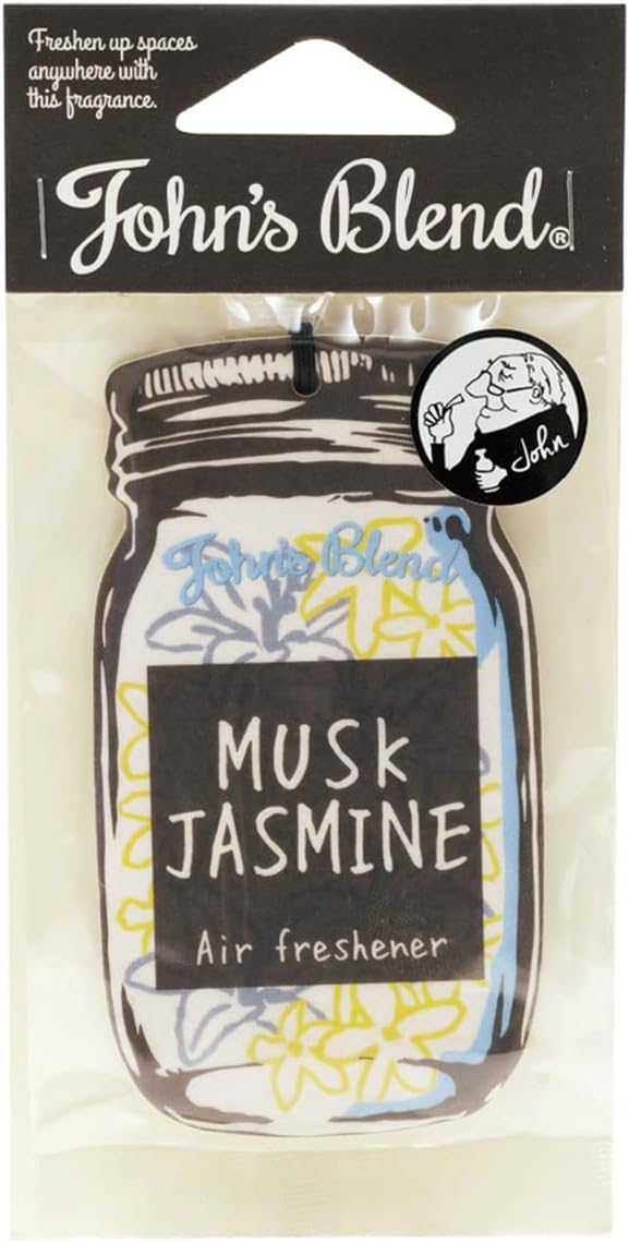 John's Blend Paper Air Freshener - Musk Jusmin