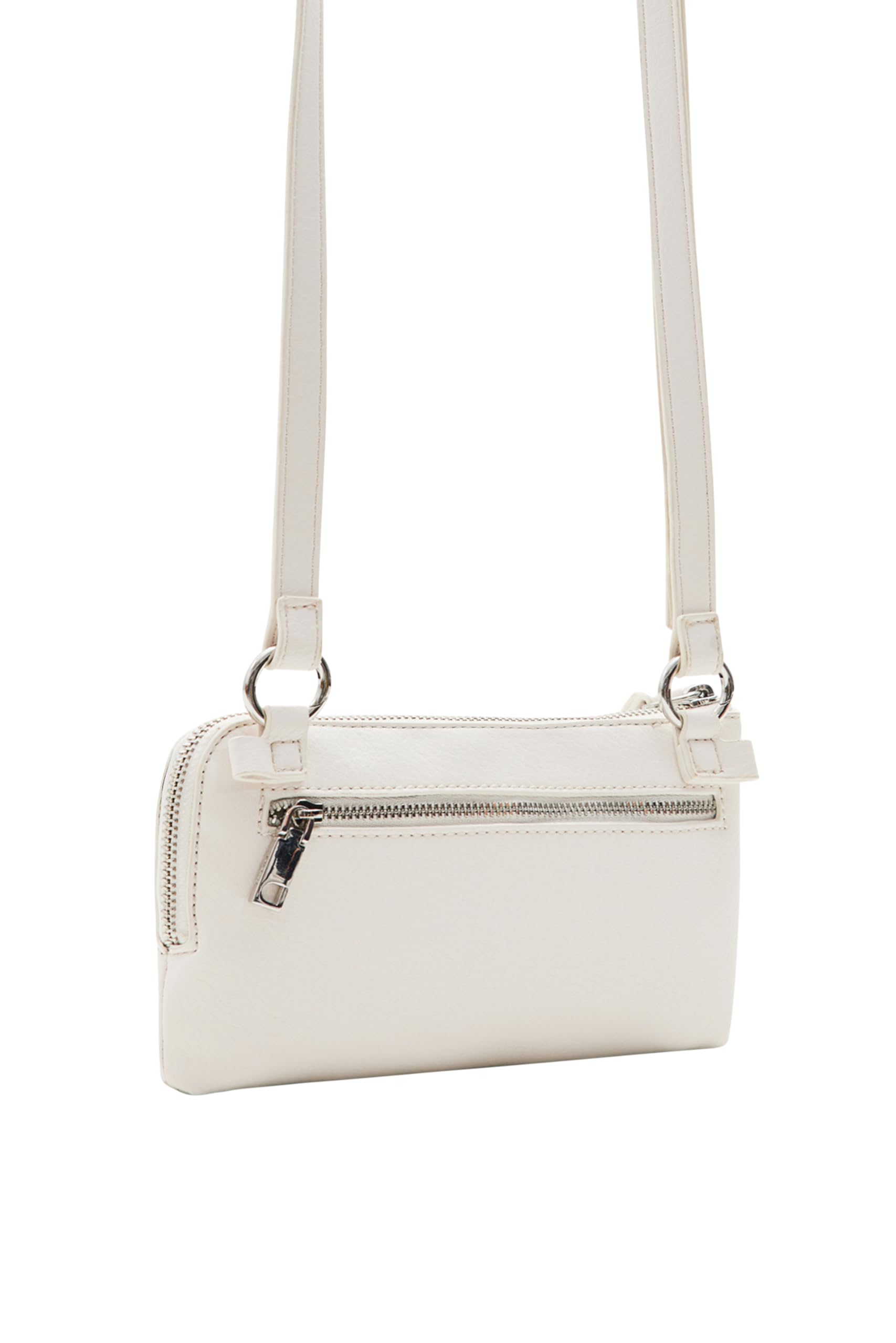 Desigual Portafoglio pieghevole da donna Mone_Half Logo 24 L, bianco, 20