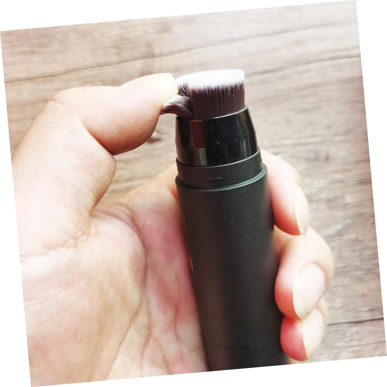 Healeved 3stücke Portable Beard Shaping Filler Stick Professioneller Bartfüller Für Männer Tragbar Langlebig Mit Bürste Tiefbraun Für Bartpflege Und Styling