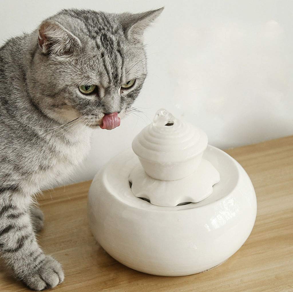 Amazon セラミックペット水飲み場サイレント自動循環噴水猫犬水ディスペンサー自動ペットフィーダー Color White Imdou 自動給水器 通販 Amazon セラミックペット水飲み場サイレント自動循環噴水猫犬水ディスペンサー自動ペットフィーダー Color White Imdou 自動給水器 通販