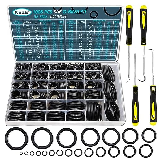 1008 Pcs SAE O Ring Set