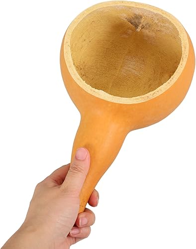 Miniatura 7 de Kichvoe Cuchara de madera para calabaza de mango largo, cucharón de cocina, sauna, cuchara de agua, cuchara de spa, cucharón de sopa, cucharón de