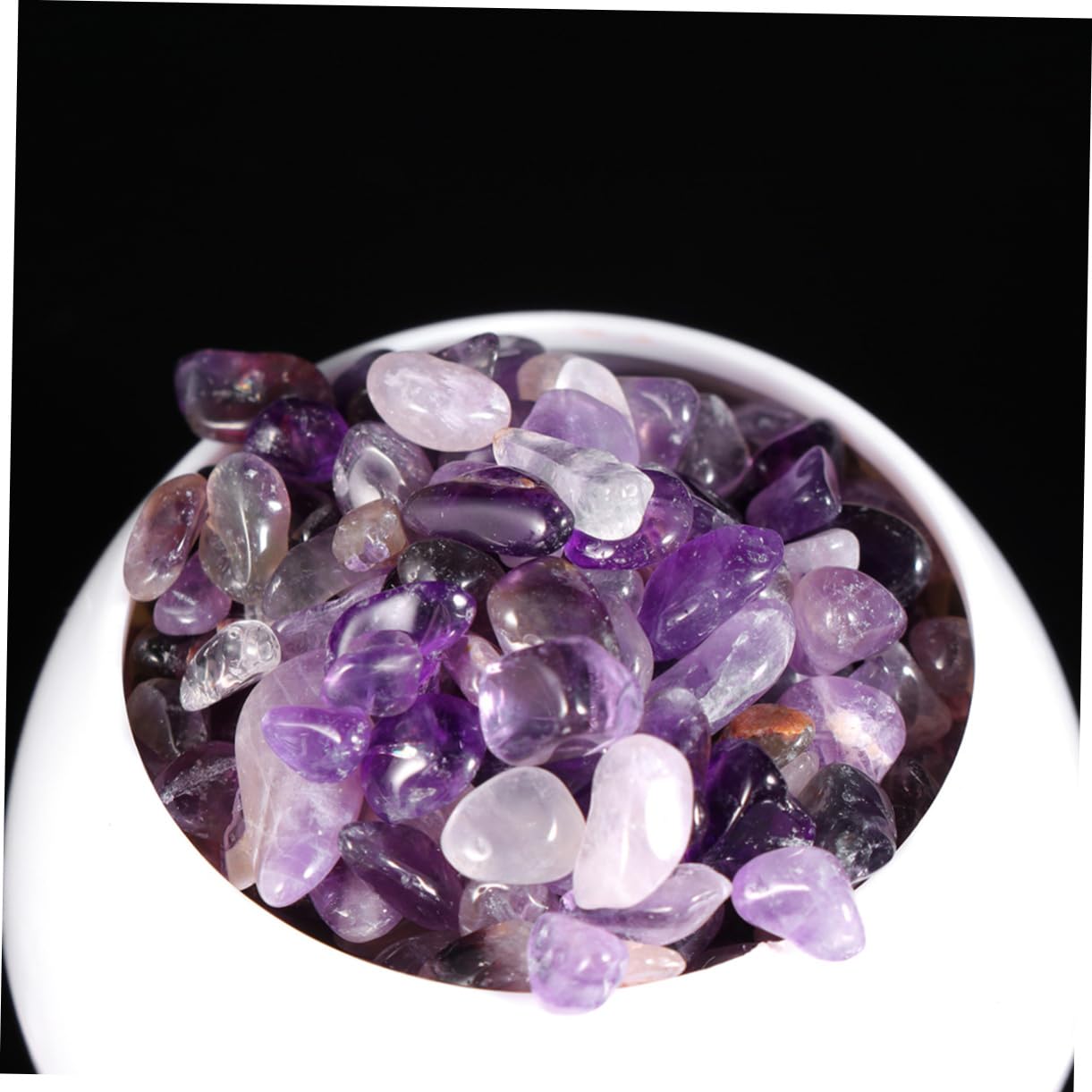 MAGICLULU Pietre Smagnetizzate di Cristallo Naturale da 500 G Ciottoli per Vasi di Fiori Acquari E Paesaggi Esterni