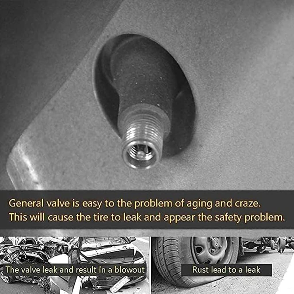 Bouchons De Valve - Mazda - Taille A - Métal - 4 Pièces - Rouge