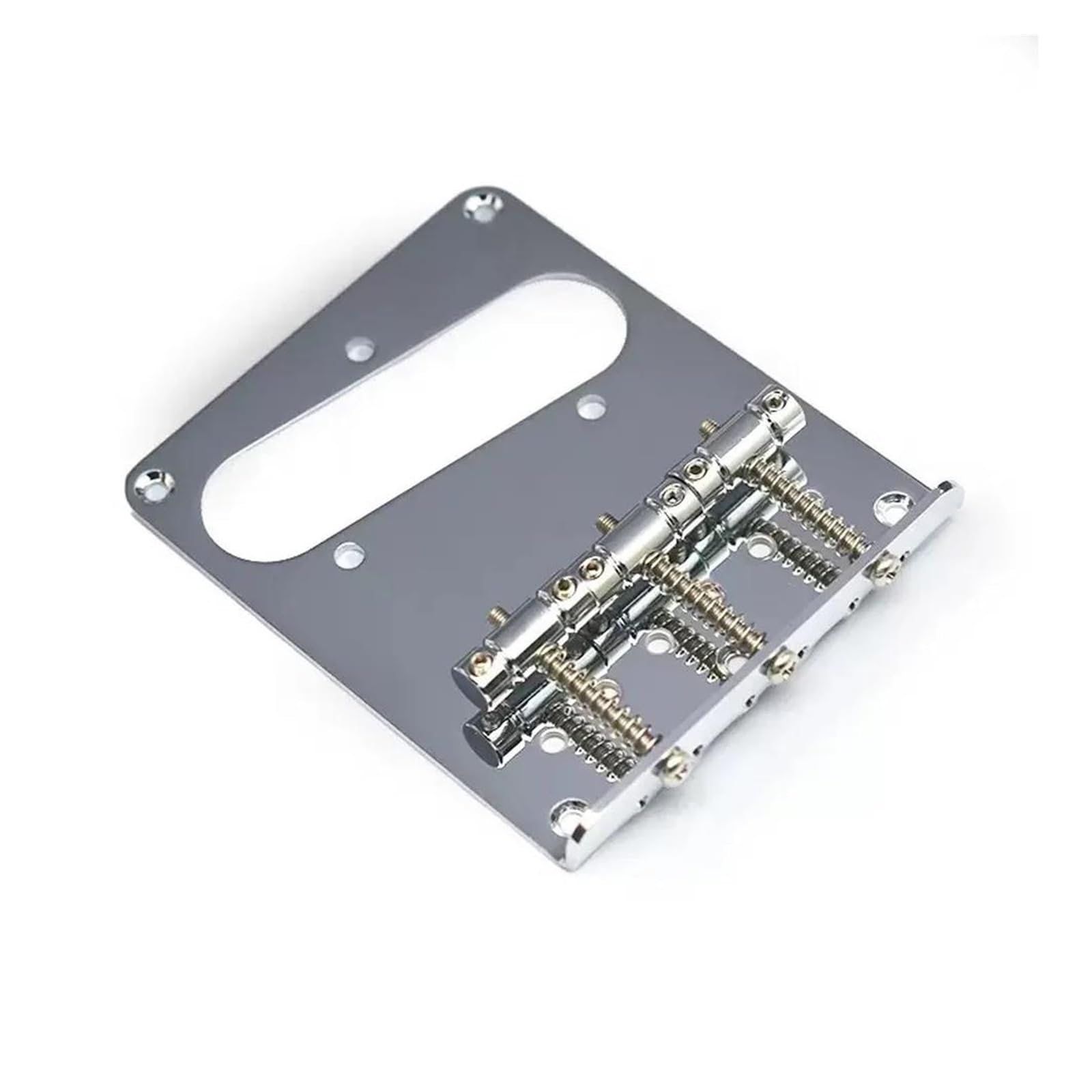 Accessori Per Strumenti Indossati Con Corpo Regolabile A 6 Corde Per Chitarra Elettrica A Ponte 3 Selle Chitarra Bridge