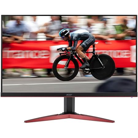Acer 27 inch 144Hz 1MS Full HD TN Panel Gaming Monitor I 400 Nits Brightness I Zero Frame Design I AMD Free Sync I Stereo Speakers (KG271C)